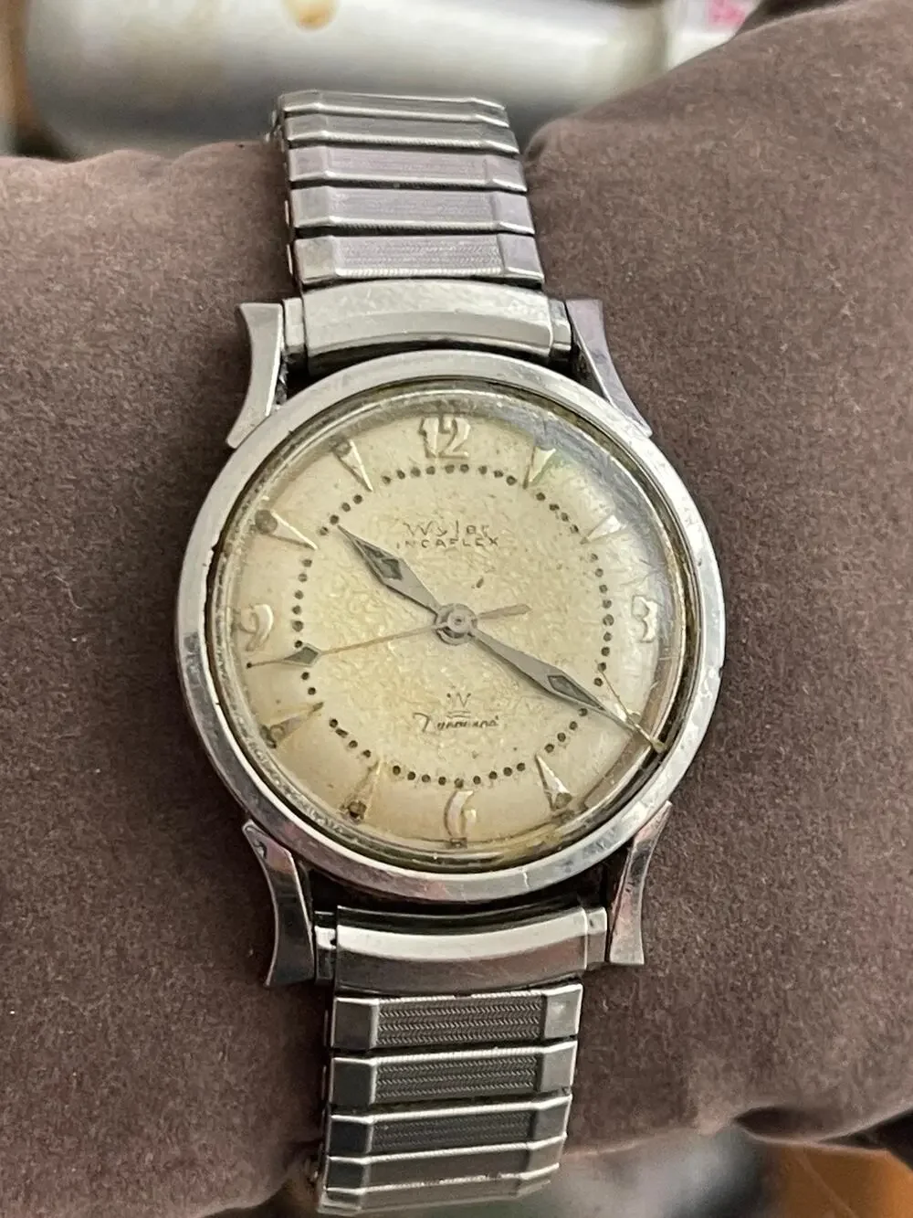 Vintage Wyler Incaflex Automatic Swiss Men’s Wristwatch